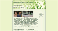 Desktop Screenshot of linsmoor.com